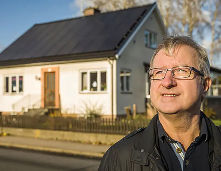 Kombinera NIBE solceller med värmepump